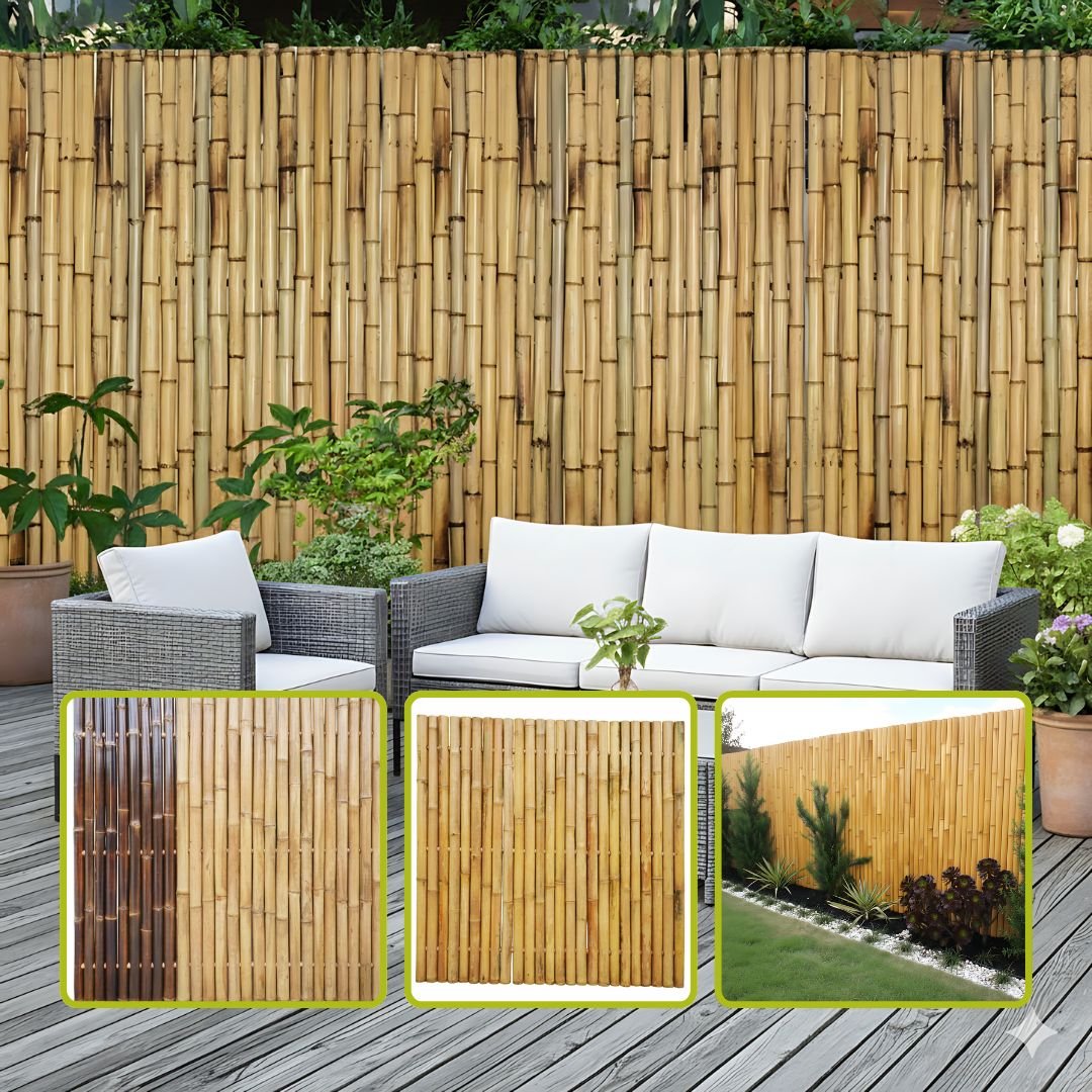 Bamboo Full Raft Screen