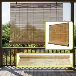 Bamboo Vertical Blinds