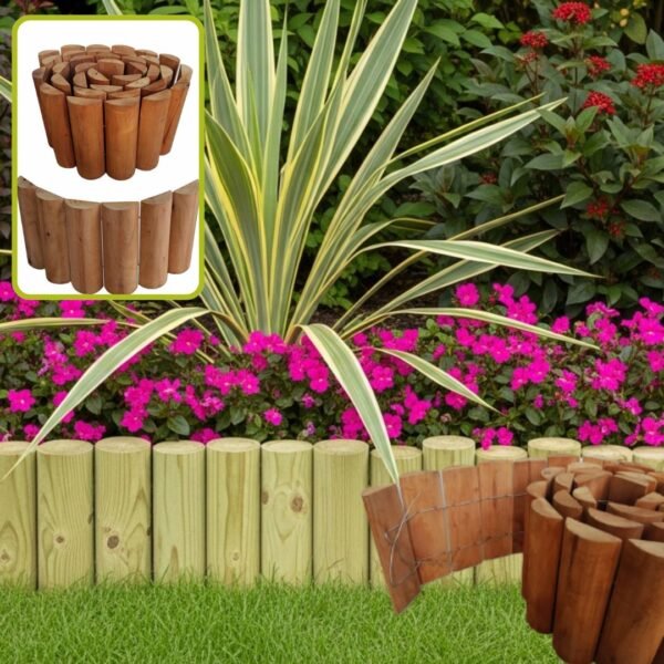 Wooden Garden Edging